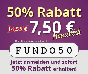 fundorado rabatt 50%