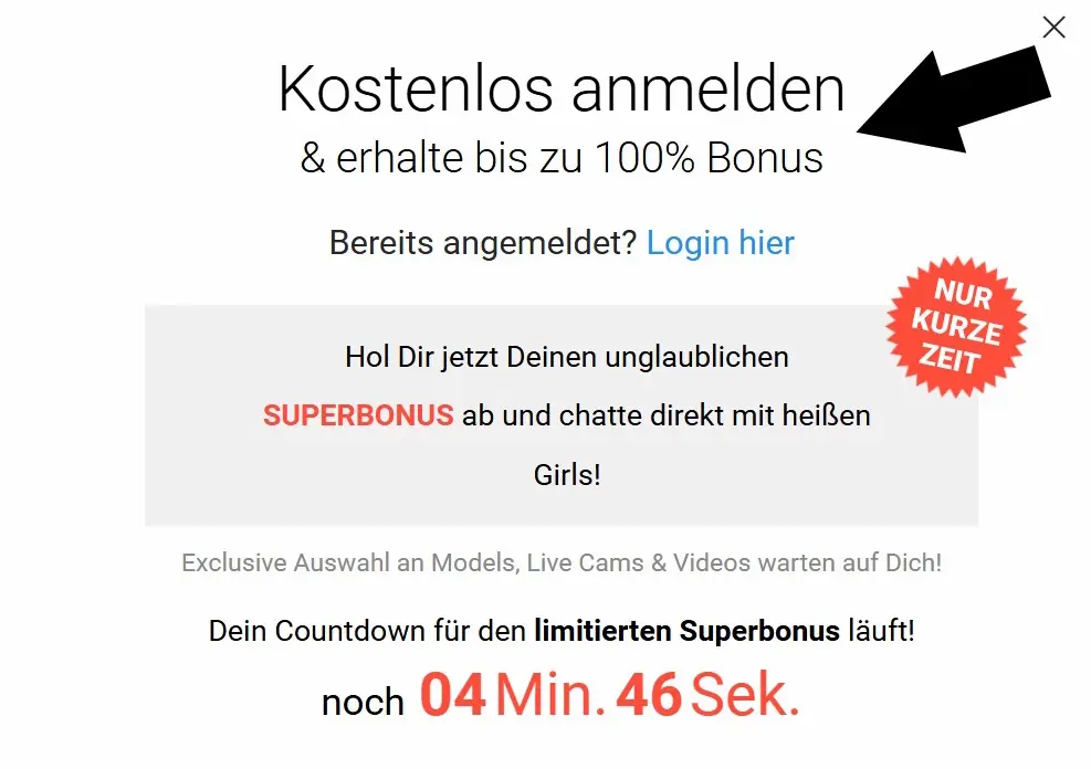 Visit-X Bonus Coins sichern